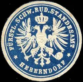 F. Schw. Rud. Standesamt Heberndorf