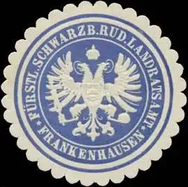 F. Schwarzb. Rud. Landrathsamt Frankenhausen