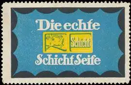 Die echte Schicht Seife