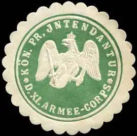 Kön. Pr. Intendantur des XI. Armee-Corps