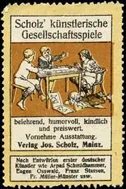 Scholz kÃ¼nstlerische Gesellschaftsspiele