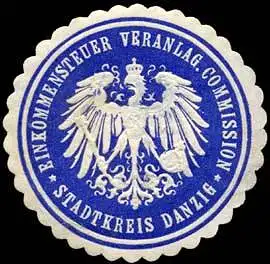 Einkommensteuer Veranlag. Commission-Stadtkreis Danzig