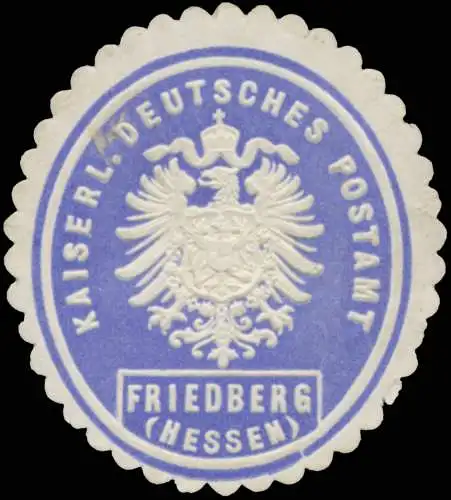 K. Deutsches Postamt Friedberg (Hessen)