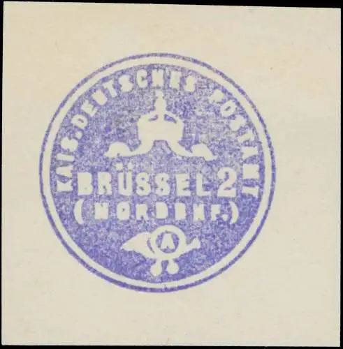 K. Deutsches Postamt BrÃ¼ssel 2 (Nordbahnhof)