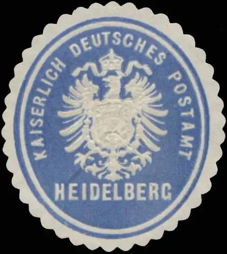 K. Deutsches Postamt Heidelberg