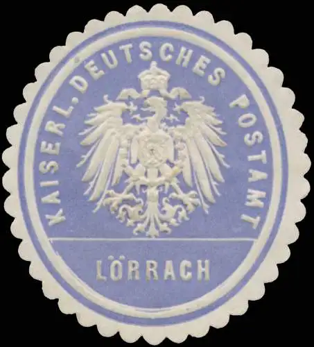 K. Deutsches Postamt LÃ¶rrach