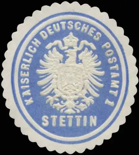 K. Deutsches Postamt I Stettin