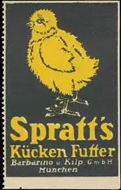 Spratts KÃ¼cken Futter