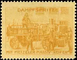 Feuerwehr Dampfspritze