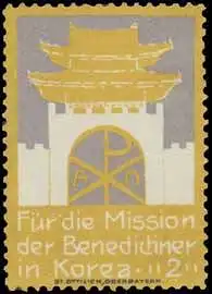 FÃ¼r die Mission der Benedictiner in Korea