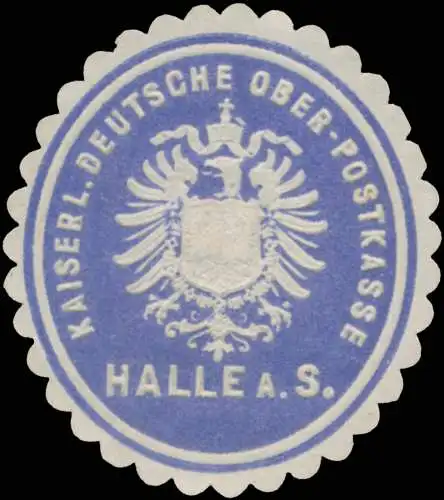 K. Deutsche Ober-Postkasse Halle/Saale