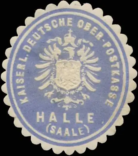 K. Deutsche Ober-Postkasse Halle/Saale