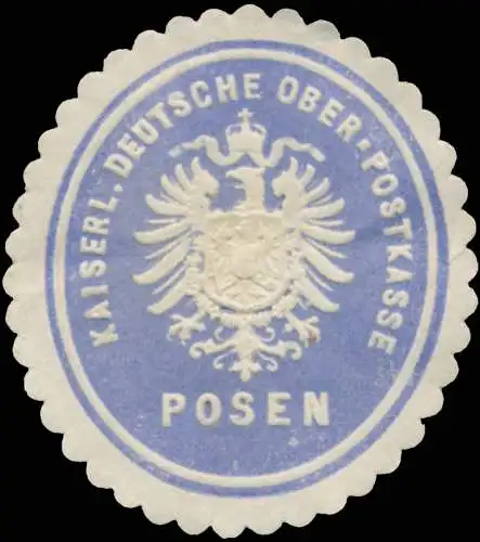 K. Deutsche Ober-Postkasse Posen