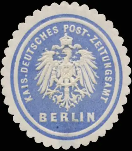 K. Deutsches Postzeitungsamt Berlin