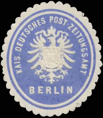 K. Deutsches Postzeitungsamt Berlin