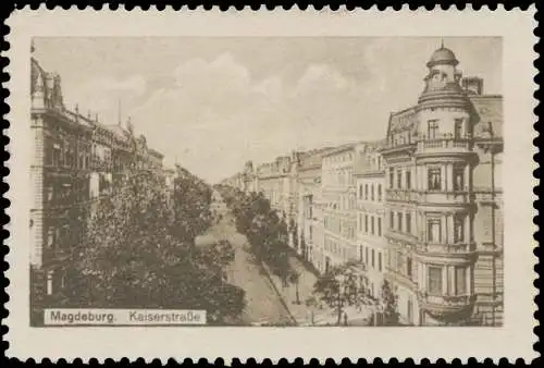 KaiserstraÃe in Magdeburg