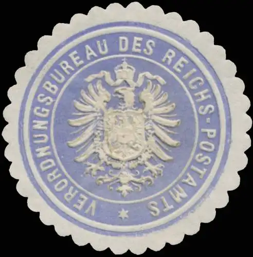 Verordnungsbureau des Reichs-Postamts