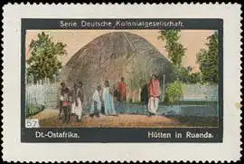 Deutsch-Ostafrika HÃ¼tten in Ruanda