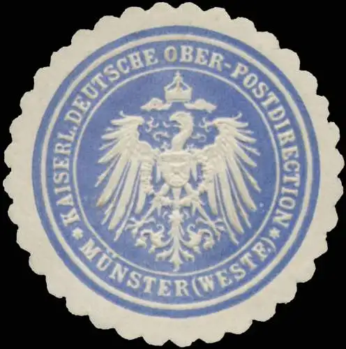 K. Deutsche Ober-Postdirection MÃ¼nster (Westfalen)