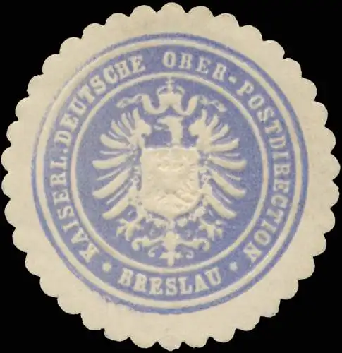 K. Deutsche Ober-Postdirection Breslau