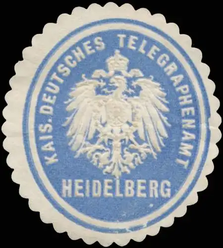 K. Deutsches Telegraphenamt Heidelberg