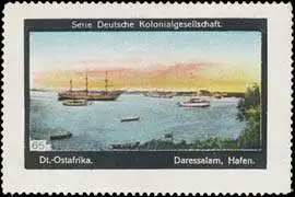 Deutsch-Ostafrika Hafen Daressalam