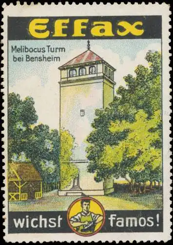 Melibocus Turm bei Bensheim