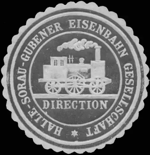 Direction Halle-Sorau-Gubener Eisenbahn Gesellschaft