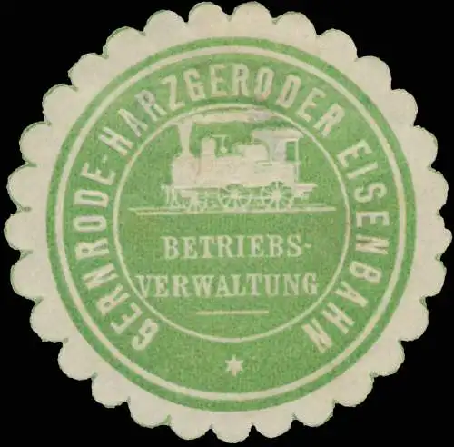 Betriebsverwaltung Gernrode-Harzgeroder Eisenbahn