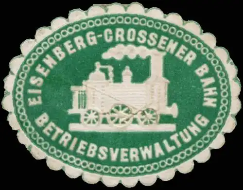 Betriebsverwaltung Eisenberg-Crossener Bahn