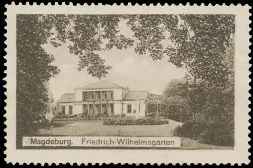 Friedrich-Wilhelmsgarten in Magdeburg