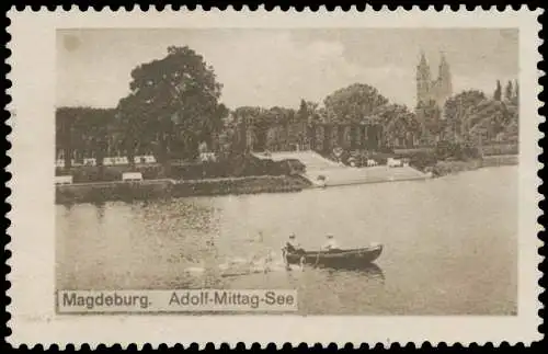 Adolf-Mittag-See in Magdeburg