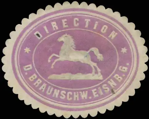 Direction der Braunschweiger Eisenbahn