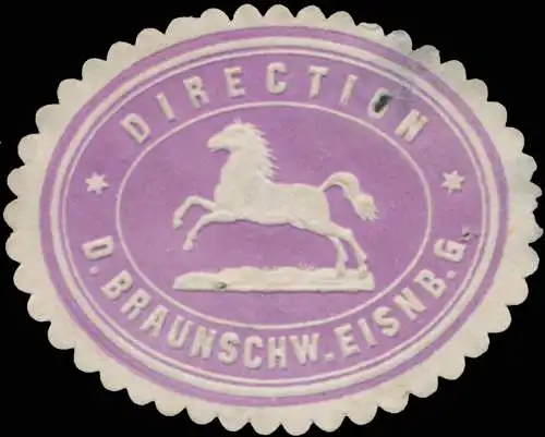 Direction der Braunschweiger Eisenbahn