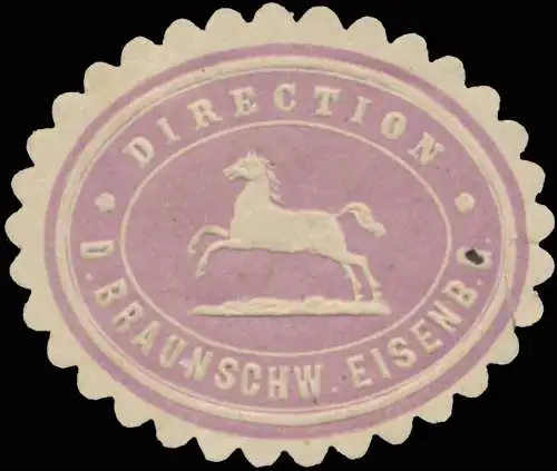 Direction der Braunschweiger Eisenbahn