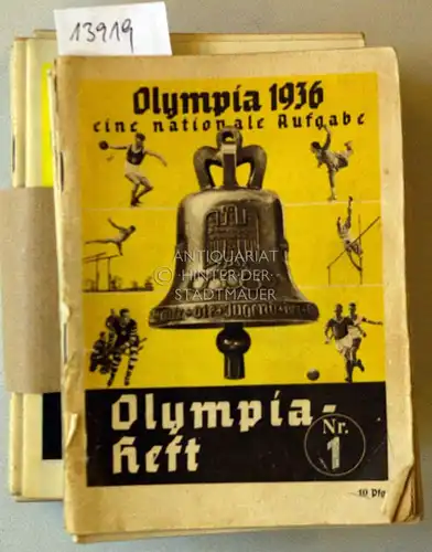 Olympia-Hefte, Nr. 1-26 (komplettes Set). [1936]. 