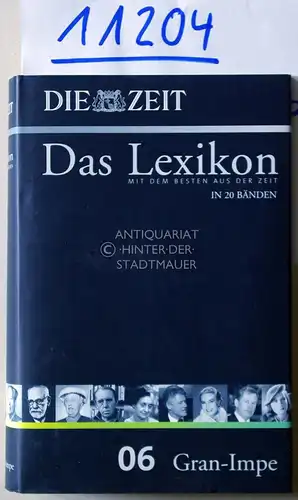 Die ZEIT - Das Lexikon. Mit dem besten aus der ZEIT. In 20 Bänden. (komplettes Set mit 20 Bde.). 