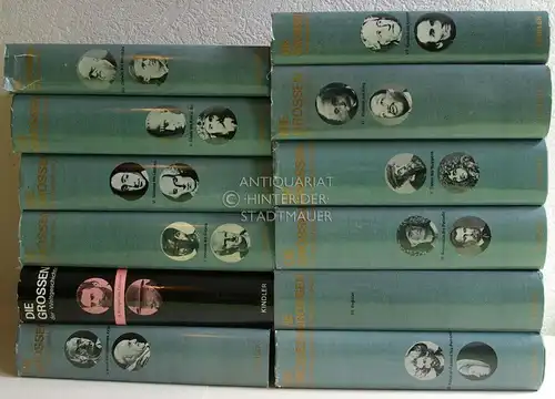 Fassmann, Kurt (Hrsg.): Die Großen der Weltgeschichte. 12 Bde. Unter Mitwirkung v. Max Bill. 