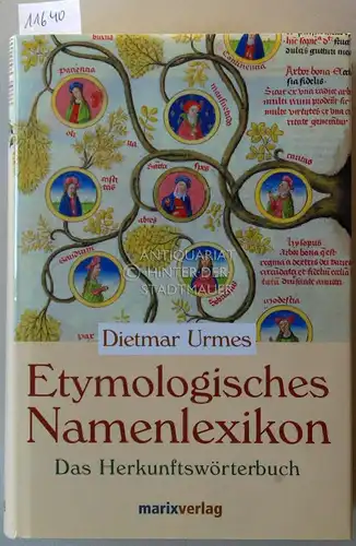 Urmes, Dietmar: Etymologisches Namenlexikon. Das Herkunftswörterbuch. 