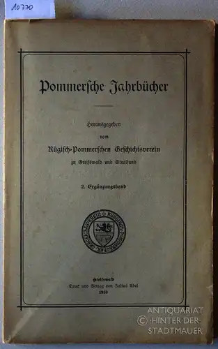 Reifferscheid, Heinrich: Der Kirchenbau in Mecklenburg und Neuvorpommern zur Zeit der deutschen Kolonisation. [= Pommersche Jahrbücher - Ergänzungsband 2]. 