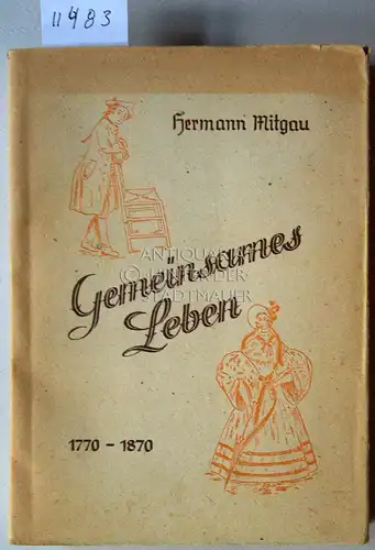 Mitgau, Hermann: Gemeinsames Leben. 1770 bis 1870 in braunschweigischen Familienpapieren. 