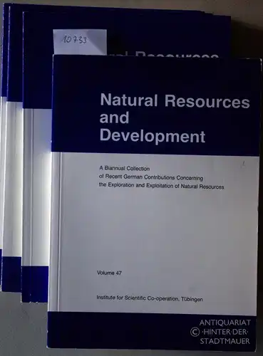Natural resources and development. A biannual collection of recent German contributions concerning the exploration and exploitation of natural resources. Ed. by the Institute for Scientific Cooperation in conjunction with the Federal Institute for Geoscie