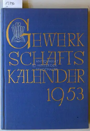 Gewerkschaftskalender 1953. 