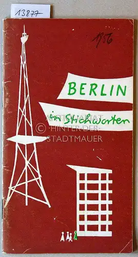 Berlin in Stichworten. 