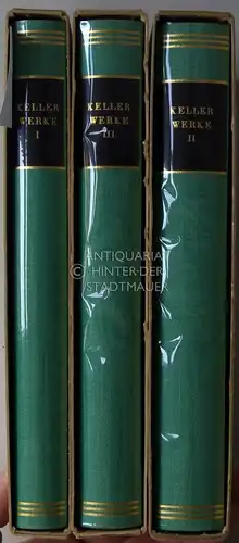 Keller, Gottfried: Werke. (3 Bde.). 