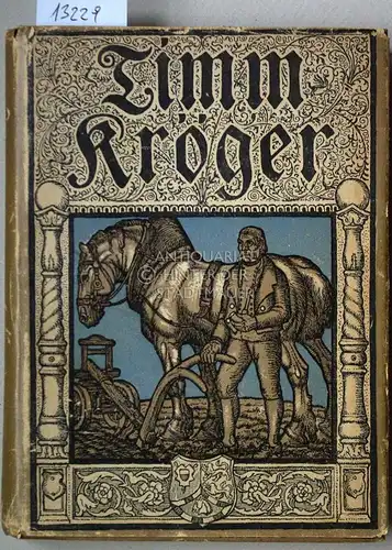 Kröger, Timm und Jacob (Hrsg.) Bödewadt: Eine Novellenauswahl. Mit 4 farbigen Einschaltbildern und 16 schwarzen Textbildern von Wilhelm Fahrenbuch.