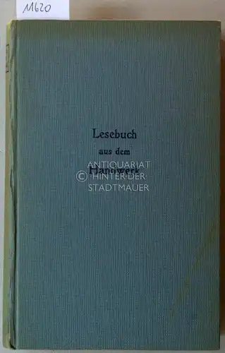 Scheffler, Karl (Hrsg.): Lesebuch aus dem Handwerk. [= Das Lesebuch]. 