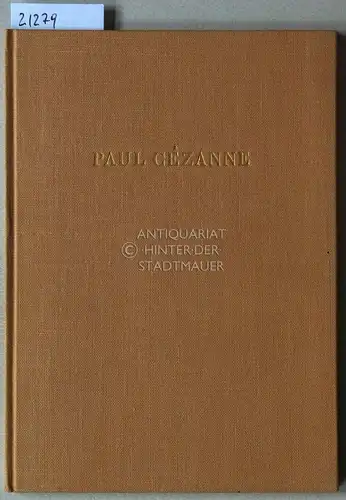 Paul Cézanne, Landschaftsaquarelle. [= Der silberne Quell, Bd. 35] Eingel. v. Leopold Zahn. 