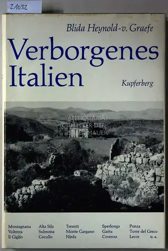 Heynold-v. Graefe, Blida: Verborgenes Italien. 