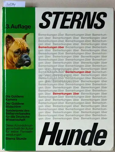 Stern, Horst: Bemerkungen über Hunde. 